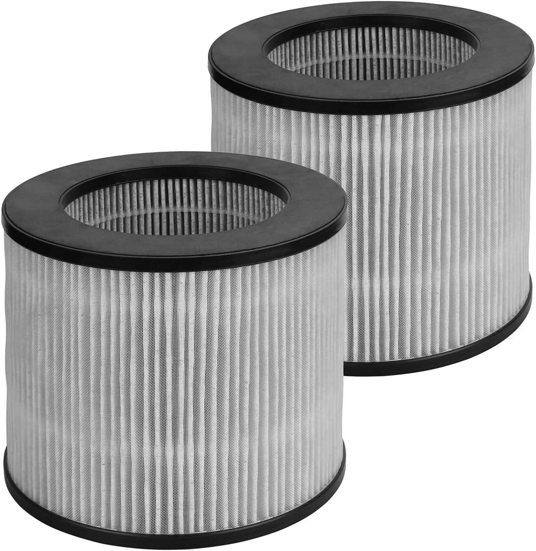 2 PACK 2801 Replacement Filter Compatible with Bissell 2801, 2780, 2780A, 2780B, 2780P, 27809 Hight Efficiency and Carbon Filter MyAir Personal 2801 Filter