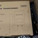 SUNVIE 12 Pack Low Voltage Landscape Lights with 300W Transformer 12-24V LED Landscape Lighting Kit 3000K Waterproof Aluminum Landscape Spotlights with Wire Connectors for House Yard Tree Garden