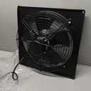 16 Inch Window Exhaust Wall Mounted Ventilation Basement Extractor Industrial Fan 720 CFM High-Speed1460 RPM Industrial Fan for Home Garage Office Commercial Use (16 Inch+Speed Control)