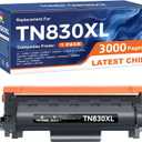 TOKYOINK TN830XL Toner TN830 Cartridges Replacement for Brother TN830 830XL Toner Compatible with DCP-L2640DW MFC-L2820DW HL-L2400D HL-L2460DW HL-L2405W HL-L2465DW HL-L2480DW Printer (1 Pack)