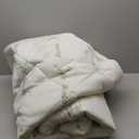 Ultra Soft Queen Size Mattress Topper - Viscose Made from Bamboo Pillow Top Mattress Pad for Back Pain Relief - Naturally Cooling for Hot Sleepers, Green