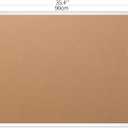 VIZ-PRO Cork Notice Board, 36 X 24 Inches, Silver Aluminium Frame