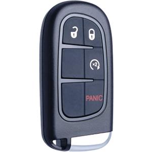 MechanMagic Key Fob Replacement Compatible for 2013-2018 Dodge Ram 1500 2500 3500 Laramie Outdoorsman SLT SXT Pickup Truck Proximity Smart Car Keyless Entry Remote Control Remote Start GQ4-54T