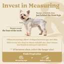 Rabbitgoo Small Dog Harness, Step-in Easy On Soft Light Puppy Vest with Breathable Mesh for Walking, Safe Reflective Pet Harness for Small Sized Dogs, Beige Check S