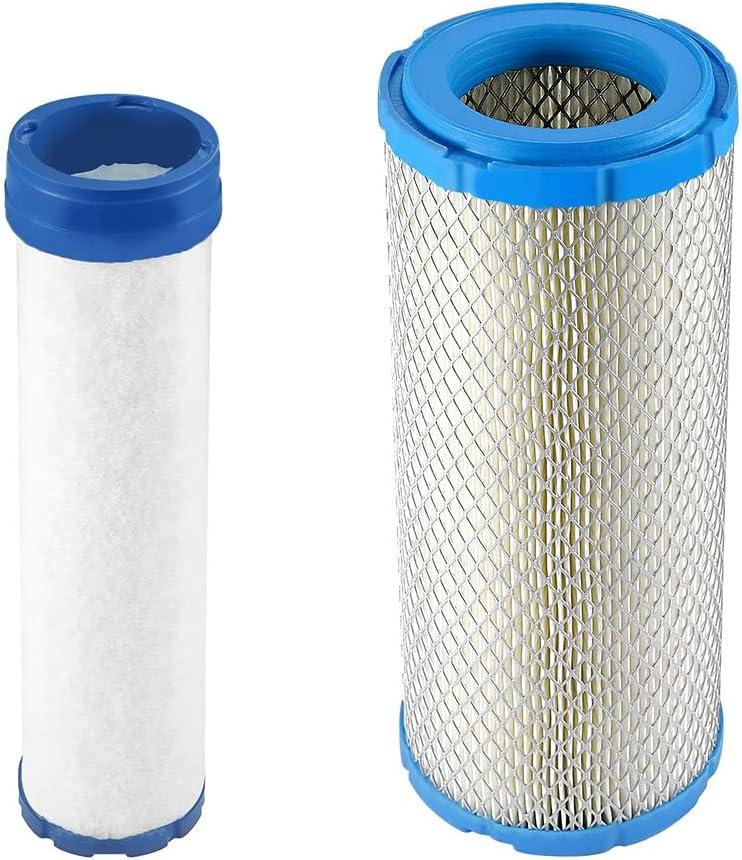 11013-7044 & 11013-7045 Inner & Outer Air Filter for Kawasaki 11013-7020 11013-7019 FX651V FX691V FX730V