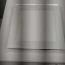 10" Ultra Quiet Bathroom Exhaust Fan with LED Light, Ceiling Mount, 1.0 Sones 110 CFM, 4" Duct, 8x8 Mount