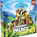 Dotted Games Monkey Palace: A Lego Board Game - Build Your Way to Victory Brick by Brick! Fun Family Brick-Building Game for Kids & Adults, Ages 10+, 2-4 Players, 45 Minute Playtime