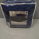 Lush Dcor Lush Decor Allison Ruffle Skirt Bedspread Navy Shabby Chic Farmhouse Style Lightweight 3 Piece Set Full,