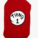 Dog Shorts for pets Red Medium