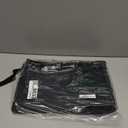 Walker Tray for Folding Walker, Trays for Walkers for Seniors Detachable with Cup Holder,Walker Trays for Rolling Folding Walker,Walker Accessories for Elderly (Black with Baffles)