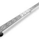 Linear Shower Drain, Shower Drain 60 inch with Bar Pattern Grate, Durable AISI 304 Stainless Steel Shower Drain, Linear Drain with Hair Strainer and Leveling Feet