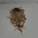 PANEWAY Hair Topper 16Inch Hair Toppers For Women with Thinning Hair 6.5’’x6.5’’ Ladies Wiglets Toppers Hair Pieces for Women - Ombre Dark Root to Blonde
