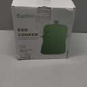 Hard Boiled Egg Cooker - CACHOO 14-Egg Rapid Stainless Steel Egg Boiler with 30-Min Timer & Auto Shut Off, Compact Electric Vegetable Steamer for Cooking, Dishwasher Safe, Beige (2-Tier)