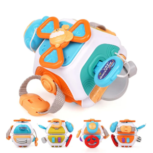 Baby Busy Board Cube Montessori Sensory Toys for Toddler