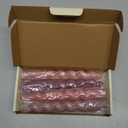 Zhengmy 4 Pcs Dusty Rose Spiral Taper Candle 7 Inch Twisted Long Wax Dinner Candlestick for Valentines Christmas Holiday Thanksgiving Wedding Birthday Baby Shower Table Decor(Solid)