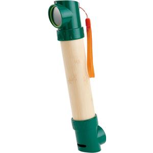 Hape Hide &-Seek Periscope| Bamboo & Plant Plastic Periscope for Hide &-Seek & Spy Games for Children Ages 5 & Up, Green (E5569)
