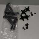 Trucktok Load Stops Replacement for T-Slot Truck Cross Bar Heavy Duty Ladder Firewood Skis Snowboard Kayak Most Truck Bed Rails Rack Systems（ 4 Pack）