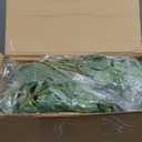 2 Pcs Floral Wedding Arch 30 Inch Rustic Artificial Flowers Swag Garland with Peonies Eucalyptus Leaves for Wedding Arrangement Table Centerpiece Ceremony Backdrop Party Decor(White)