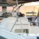 Adjustable Bimini Top Rear Support Poles Bimini Top Replacement Parts Fit Most Types of 3 Bow 4 Bow Bimini Top,Marine Grade Aluminum Extension Top Poles