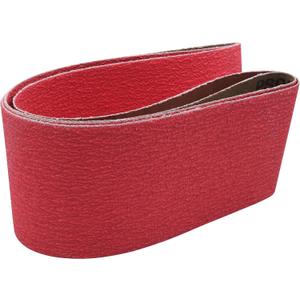 4x36 Ceramic Sanding Belts for Metal 80 Grit, 4 x 36 Inch Grinding Belts Medium Grit, 2 Pack 4x36 Belt Sander Knife Sharpening Sandpaper