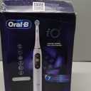 Oral-B iO Series 9 Electric Toothbrush with 3 Replacement Brush Heads, White Alabaster