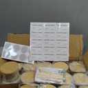 4oz Clear Candle Jars (15 Pack) - Small Wide Mouth Glass Jars with Bamboo Lids, Ideal for Candle Making Business