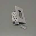 GaN 30W 6Amp 3-Port USB Wall Outlet, 15 Amp Tamper-Resistant Receptacle with 2 Type A Port&1 USB Type C, USB Charger for iPhone/iPad/Samsung/LG/HTC, UL Listed