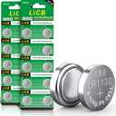 LiCB 20 Pack LR1130 AG10 Battery 1.5V Long-Lasting Alkaline Button Cell Batteries