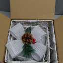 Pink Christmas Decor Light up Gift Boxes with Heart, Light up Xmas Boxes with Battery Operated for Wedding Christmas Valentine's Day Decorations Indoor and Outdoor (3 Pack) (Pink Heart)