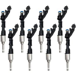 8PCS 0261500298 Fuel Injectors, Compatible with F-Type XF XFR XFR-S XJ XKR-S Land Rover Range Rover Sport 2010-2018, Automotive Replaces Part 0261500159, LR069897, LR011964