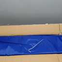 10x10 Pop Up Canopy Tent, Waterproof, UPF 50+, Portable Shade (Blue, 0 Sidewall Blue)