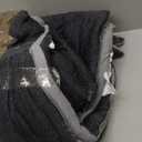 Bedsure Twin/Twin XL Comforter Set - Cooling and Warm Bed Set, Charcoal Black Reversible Bedding for All Season, 2 Pieces, 1 Twin/Twin XL Size Comforter (68"x88") and 1 Pillow Case (20"x26")