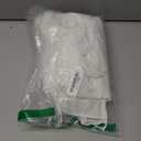 Wolkemer Small Square Tablecloth Elegant White Lace Jacquard Square Doily Tablecloths Table Topper Decoration Cover for Home Dresser Scarf and Table Centerpiece 33 x 33 Inch