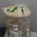 TOPZEA 10 Pack Round Gift Baskets, 8 Inch Natural Bamboo Woven Fruit Basket, Small Wicker Bread Roll Serving Basket, Food Storage Bin Handmade Baskets for Kitchen Restaurant Centerpiece Christmas