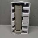 Homedics SereneScent Fabric Rechargeable Waterless Diffuser, Use with Homedics SereneScent Oil 120ml (Sold Separately) Cordless Aromatherapy, Adjustable Mist & Timer, 6 Calming Lights, Grey