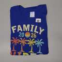 Family 2026 Vibes Family Reunion Vacation Making Memories T-Shirt M