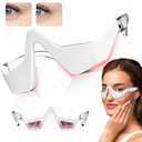 3D Vibration Eye Massager Portable Advaned Eye Beauty Bevice for Improvement Dark Circles Relaxing Eye, Eyecare Glasses for Relaxtion