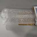 Heavy Duty Acrylic Gondola Clear Rack | Clear Shelf Front Lip |