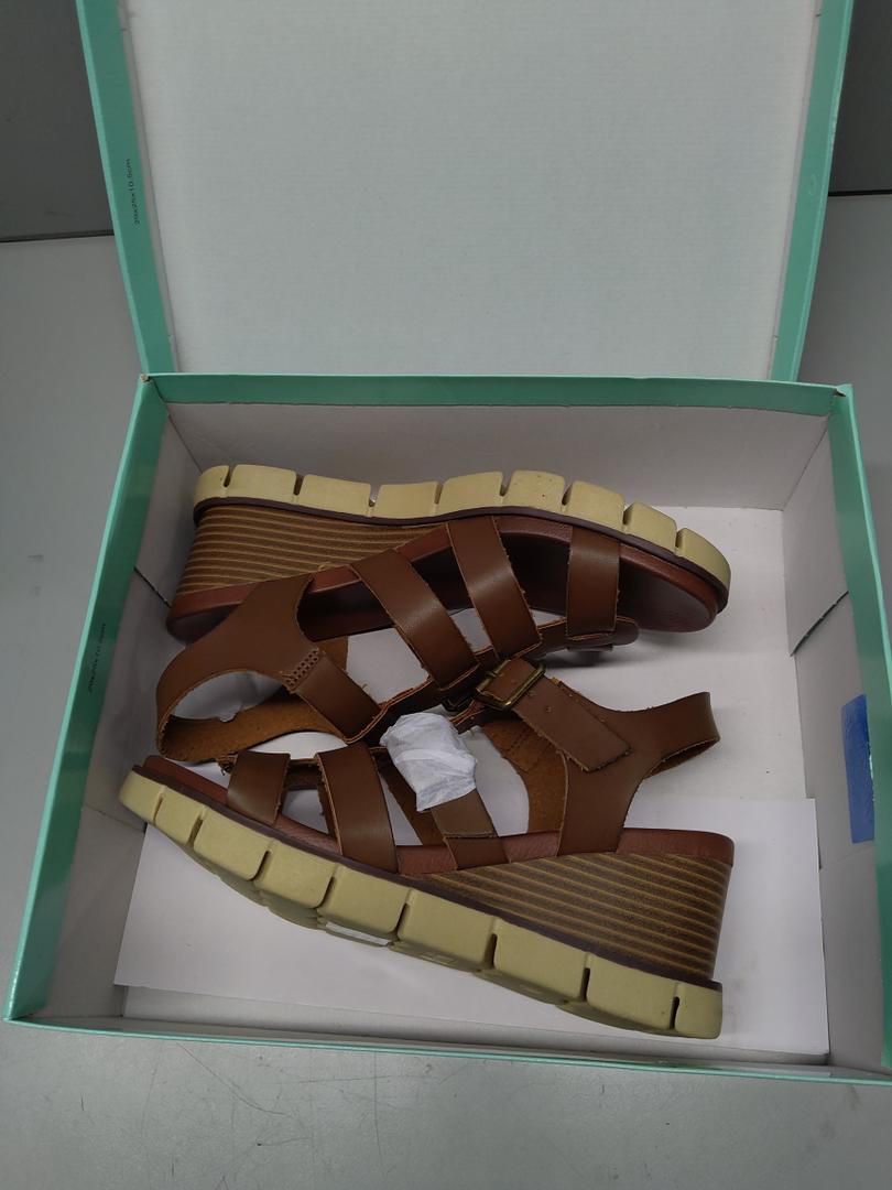 MIA GIRL LAIACGNC Brown 
Wedge Sandal
 7.5