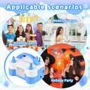Electric Balloon Pump,Portable Electric Balloon Blower Machine Balloon Air Pump Dual Nozzle,for Birthday Shower Balloons Party Decorations