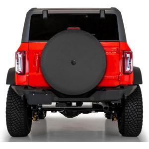 35 Inches Spare Tire Covers for 2021-2025 Ford Bronco Badlands, Wildtrak, First Edition, Sasquatch, Everglades, Heritage Limited Edition, Wheel Tyre Protectors Accessories with Backup Camera Hole