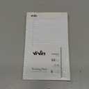 ViVin 5 x 8 Inch Legal Pads, 12 Pack, Narrow Ruled, 50 Sheets Per Writing Pad, Perforated Note Pads Ideal for Home, Office, Business, 600 Sheets, White Paper