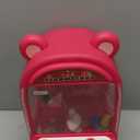 Skirfy Claws Machines for Kids,Unicorns Toys for Girls Age 6+,Mini Vending Machine with Plush Toys,Candy Dispenser Machine,Claws Game Machine,New Year Birthday Gifts for Kids (Strawberry)