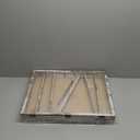 16x20 Wooden Shadow Box Frame with Removable Shelves Deep Display Case for Military Medals Keepsakes White