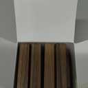 UNIQOOO 5 Pack Place Card Holders | Rustic Walnut Wood Escort Cards Display Stands | Table Number Sign & Photo Stand | Perfect for Retail Shop Cafe Home Wedding Dinner Party Events Decoration