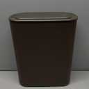 Cesun Bathroom Trash Can with Lid, 5 Gallon Motion Sensor Trash Can, Small Automatic Garbage Can, Touchless Smart Plastic Slim Wastebasket for Bedroom, Office, rv, Living Room, Brown