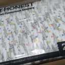 The Honest Company Comfort Dry Disposable Daytime Diapers for Sensitive Skin, Hypoallergenic, Fragrance-Free, Wild Thang + All The Alpacas, Club Box, Size 4 (22-37 lbs), 54 Count