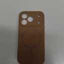 Miracase Magnetic for iPhone 17 Pro Case, Compatible with MagSafe, Integrated Silicone Camera Control Cover, 3.0mm Thicken Shockproof Drop Protection Phone Case for 17 Pro,Chocolate