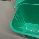 Tiawudi Portable Shower Caddy, Caddy Organizer with Handle, Plastic Shower Basket Hold Soap, Shampoo, Hair Supplies and Beauty Products, Cleaning Supplies Organizer for Home, Dorm, Shelf and Cabinet (Pistachio)