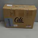 CILI Massage Chair Pad,Back Massager with Heat,Massage Seat Cushion with 10 Vibration Motors,30-60-90 Minutes Heating Options,Chair Massager for Office Chair, Home Office Use (Black)